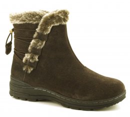 wildflower arroyo boots kängor mocka pälsfoder varmfodrade mjuka bruna