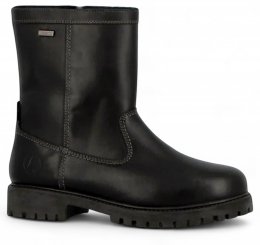 Axelda Belluno stövel känga fårskinn foder varm vinter Herr Black svart skinn vattentät