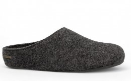 Axelda Ulltofflor Bergen / Dark Grey mörkgrå dam barn herr varma tofflor urtagbar innersula mjuka varma