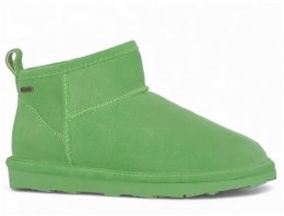 Genoa Waterproof Boot Low fårskinnsboots vattentäta varma fodrade vinter dam tjej apple green grön ullboots kängor