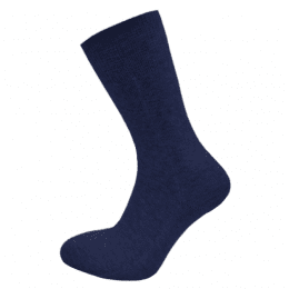 Bola Seamless Bomull med Lös Resår marinblå bekväm ömma tår mjuk varm