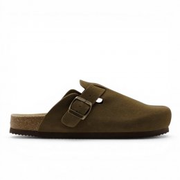 cph comfort bio clog suede herr unisex dam sandal toffla läder skinn lätt stabil bekväm fotriktig täckt tå