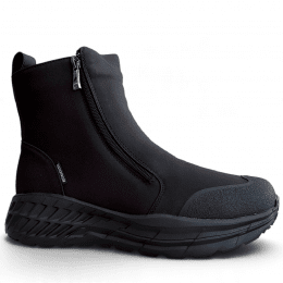 Eskimo hurry grafen Shell-Boot Herr lätt svart Black broddar Känga Boots Mocka Vattentät Vinter Is Broddar