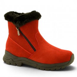 Eskimo Olara Mocka röd red Dam Dubbar Broddar Vinter Is Boots