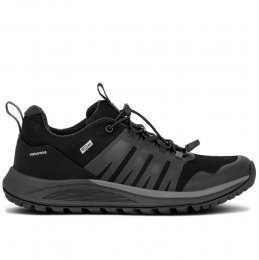TRACK N' TRAIL TROY black svart Vattentäta herrskor Stabila komfort urtagbar stötdämpande inläggssulor hålfotsstöd sneaker