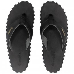 Gumbies classic vegovert Flip-Flops Unisex black svart dam herr tåsandal sommar tyg gummisula sandal