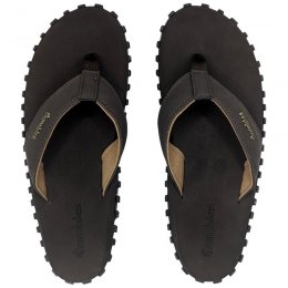 Gumbies classic vegovert Flip-Flops Unisex tan brun dam herr tåsandal sommar tyg gummisula sandal