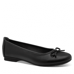 Jana panama Softline Ballerinasko loafer damsko lågsko finsko kostymsko puläder textil bred läst fotriktig mjuk svart black
