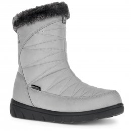 Kamik hannah zip wide vinterkänga dam evaskum vattentät varmfoder bekväm skön snö regn is svart grå