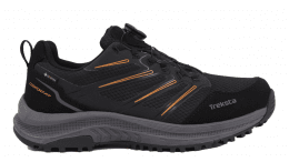 Treksta Larvik Boa GTX / Black Orange gore texdam unisex promenadsko vandringssko comfortfit