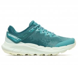 Merrell Antora 4 aqua turkos blå grön Promenadsko jogging dam anatomisk fotriktig