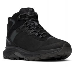 Merrell Dam Speed strike thermo varmfoder fullnarv läder mocka Mid Waterproof vattentät hög sneaker känga fotriktig womens black