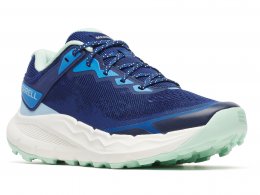 merrell nova 4 mariana blå navy herr herrsko löpar jogging fritidssko sneaker lätt stabil