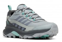 Merrell Dam Speed strike 2 gtx goretex Waterproof vattentät hög sneaker fotriktig womens monument grå grön turkos