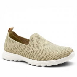 CC Resorts Casual Loafer beige lågsko mocka mesh memoryfoam
