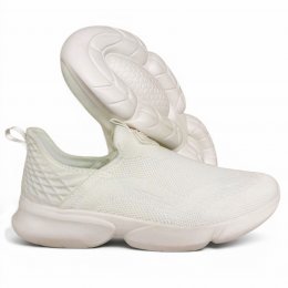 scholl camden sock slipon textil vit dam sneaker fritidssko promenad walking