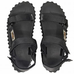 Gumbies scrambler sandal svart black dam herr Unisex remmar stöd komfort grepp sommar tyg gummisula sandal