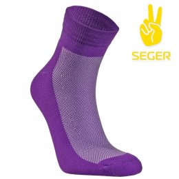 seger active sockar löpar strumpor unisex mjuka sköna purple lila frotté