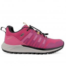 Track N' Trail Thea Sneaker Dam Fuchsia rosa cerise sneaker vattentät elastiska urtagbar sula bekväma rymliga bred läst