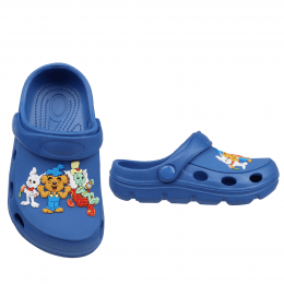 vincent shoes skor tofflor clogs crocs bamse barn blå blue