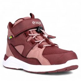 zigzag Kids Vinter höst kängor fudge rosa vinröd varmfodrad vinter vattentät barn ungdom