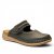 Inblu clog dam sandal skinn lätt stabil bekväm fotriktig täckt tå