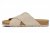 Axelda abbie offwhite sandal ljus beigem kork mjuk toffla fotriktig