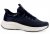 axelda karlstad sneaker Step-In slipon slipin handsfree sneaker navy blå damsko lågsko stickad textil resår fotriktig urtagbar s