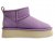 Axelda Milano mocka boots vattentäta uggs desert lavender lila dam tjej Platåsula