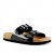 Cph-Comfort Biosandal damsandal svart black lack patent toffla läder lätt stabil bekväm fotriktig