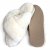 Woollies Fårskinnstofflor Slip-On cross luxe stone kräm beige ljus päls fårull slipin slipon