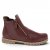 charlotte of sweden chelsea boots amarone vinröd grov sula resår zipper känga dam skinn dragkedja urtagbar fotbädd mjuk