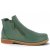 charlotte of sweden chelsea boots tanne fir grön green resår zipper känga dam skinn dragkedja urtagbar fotbädd mjuk