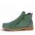 charlotte of sweden chelsea boots tanne fir grön green resår zipper känga dam skinn dragkedja urtagbar fotbädd mjuk