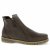 charlotte of sweden chelsea boots mokka mörkbrun grov sula resår zipper känga dam skinn dragkedja urtagbar fotbädd mjuk