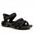 Teva Tirra Sandal black helsvart sportsandal fotriktig