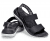 Crocs Womens LiteRide 360 Sandal / Black Light Grey vattentålig mjuk foambädd fotriktig dam