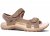 Earth spirit free spirit sandal dam remmar kardborre läder skinn fotriktig chocolate brun