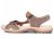Earth spirit free spirit sandal dam remmar kardborre läder skinn fotriktig chocolate brun