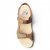 Earth spirit free spirit sandal dam remmar kardborre läder skinn fotriktig chocolate brun