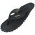 Gumbies classic vegovert Flip-Flops Unisex black svart dam herr tåsandal sommar tyg gummisula sandal