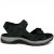 cc resorts emy black svart sandal dam gummisula fotriktig remmar memoryfoam