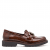 jana softline eloq lågsko loafer resår grov sula fotriktig foam mjuk fotbädd urtagbar cognac brun lack patent