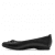 Jana panama Softline Ballerinasko loafer damsko lågsko finsko kostymsko puläder textil bred läst fotriktig mjuk svart black