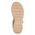Jana Coshy Roma Sandal beige brun sandalett hallux valgus problemfot comfort textil komfort fritid dam relax fit rymlig läst