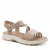 Jana Coshy Rosa Sandal beige aprikos sandalett hallux valgus problemfot comfort textil komfort fritid dam relax fit rymlig läst