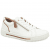 White Rosegold Jana sitane Soft Line rosa vit guld Sneaker med dragkedja Rymlig Läst h-bredd komfort memoryfoam skinn dam