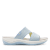 Jana Softline Unno Sandal sky sun blå gul comfort textil komfort fritid dam relax fit rymlig läst fotriktig hbred