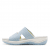 Jana Softline Unno Sandal sky sun blå gul comfort textil komfort fritid dam relax fit rymlig läst fotriktig hbred