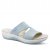 Jana Softline Unno Sandal sky sun blå gul comfort textil komfort fritid dam relax fit rymlig läst fotriktig hbred